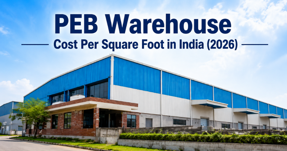 PEB Warehouse Cost Per Square Foot in India (2026): What Factors Affect Pricing?